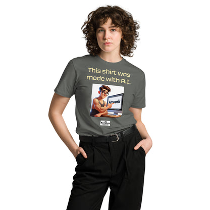 Unisex premium t-shirt - T-shirt made using A.I.