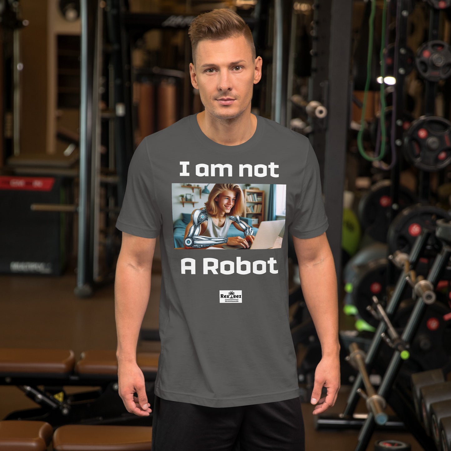 Unisex t-shirt - I am not a robot