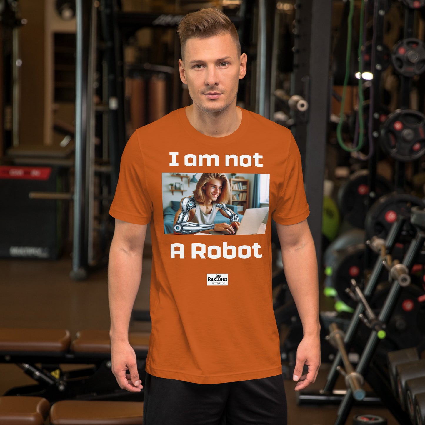 Unisex t-shirt - I am not a robot