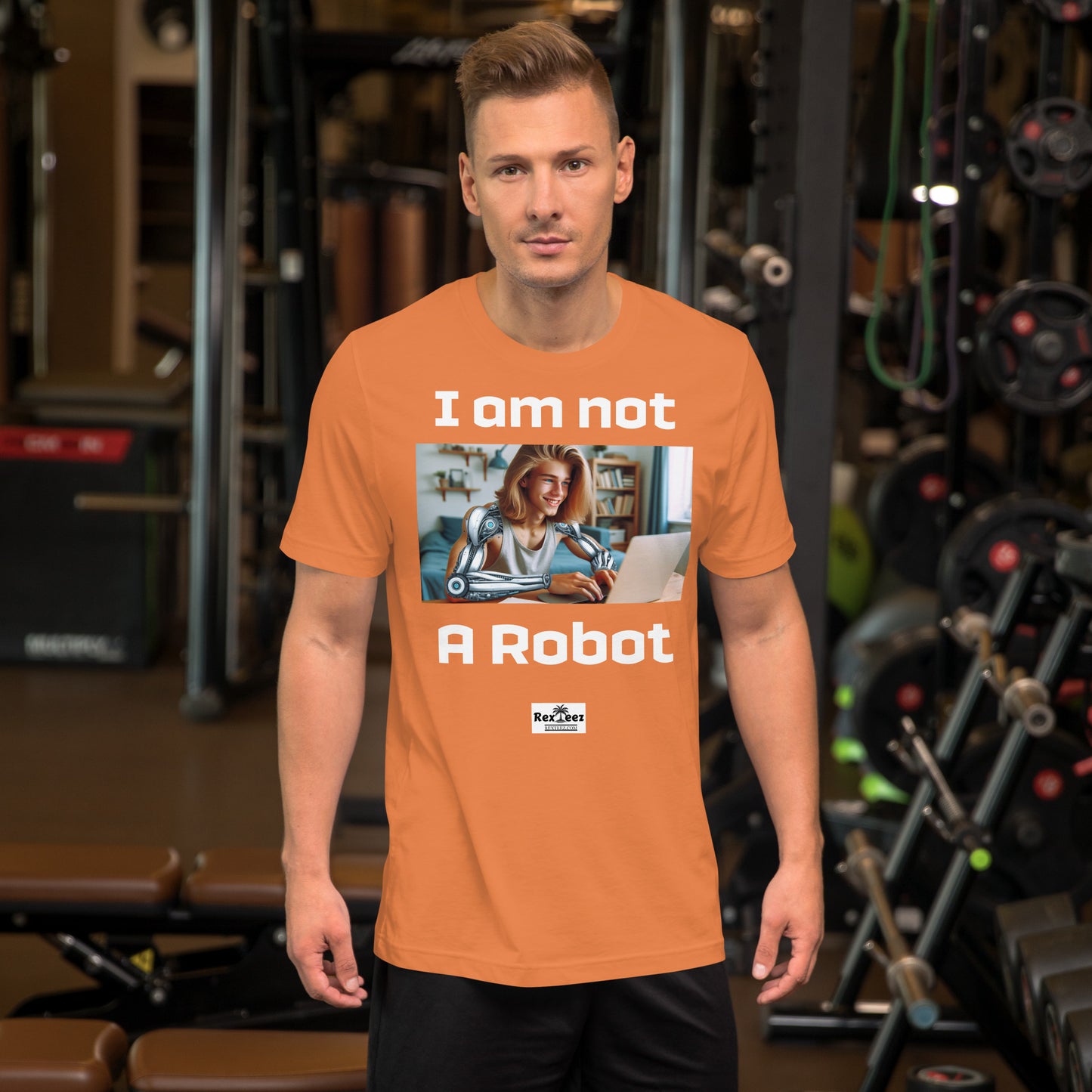 Unisex t-shirt - I am not a robot