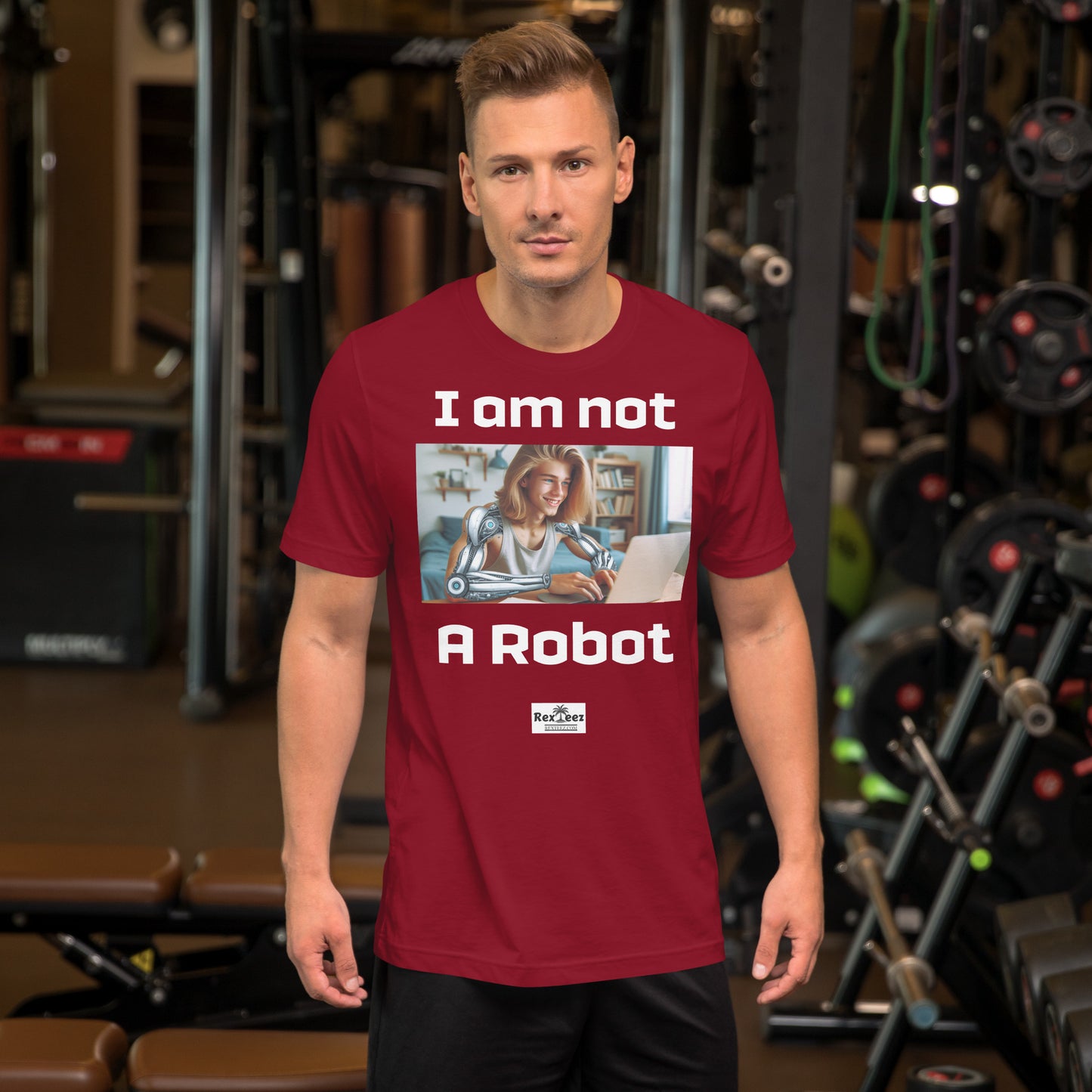 Unisex t-shirt - I am not a robot