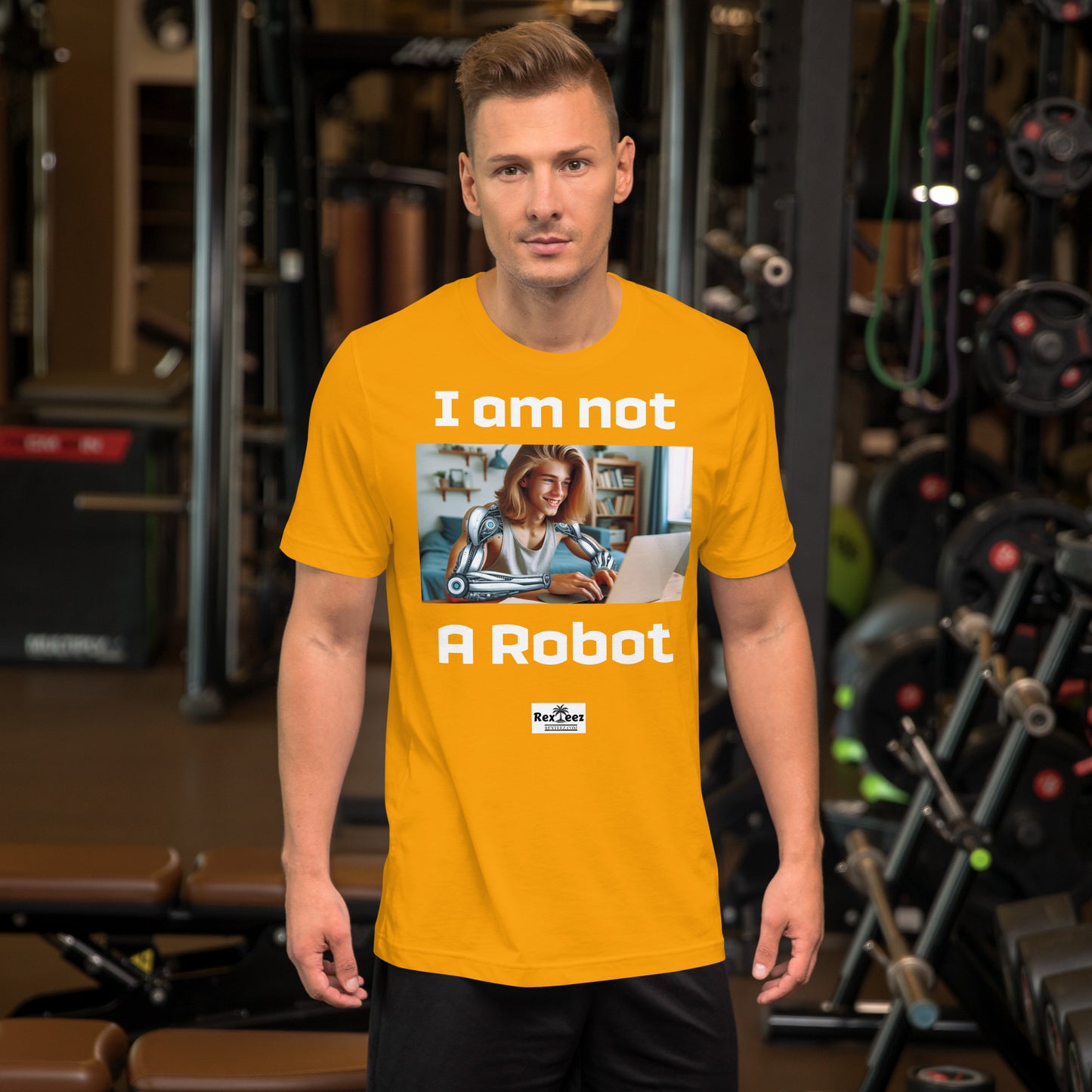 Unisex t-shirt - I am not a robot
