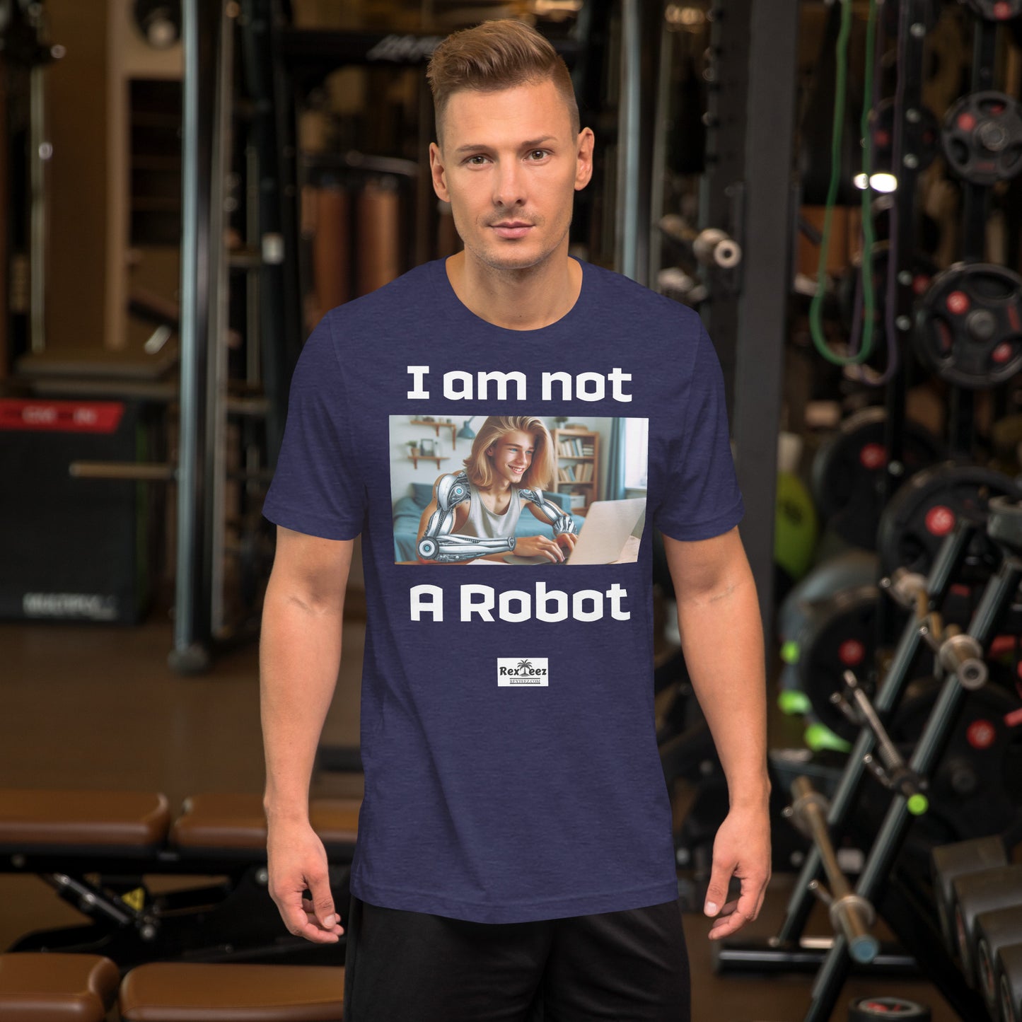 Unisex t-shirt - I am not a robot