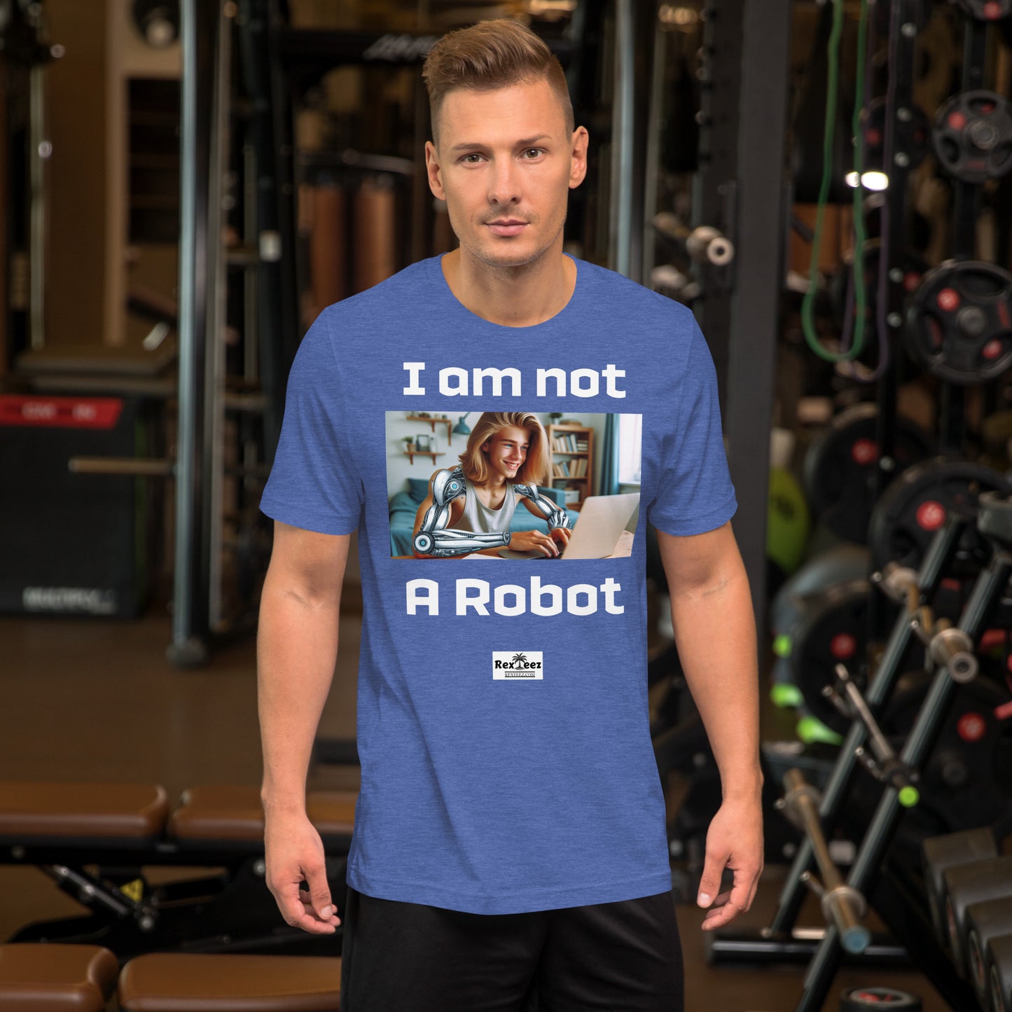 Unisex t-shirt - I am not a robot