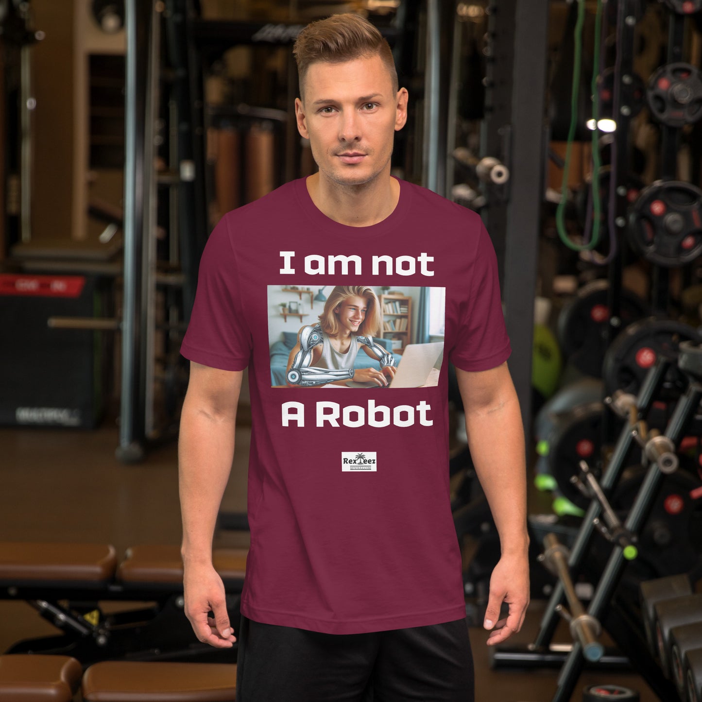 Unisex t-shirt - I am not a robot