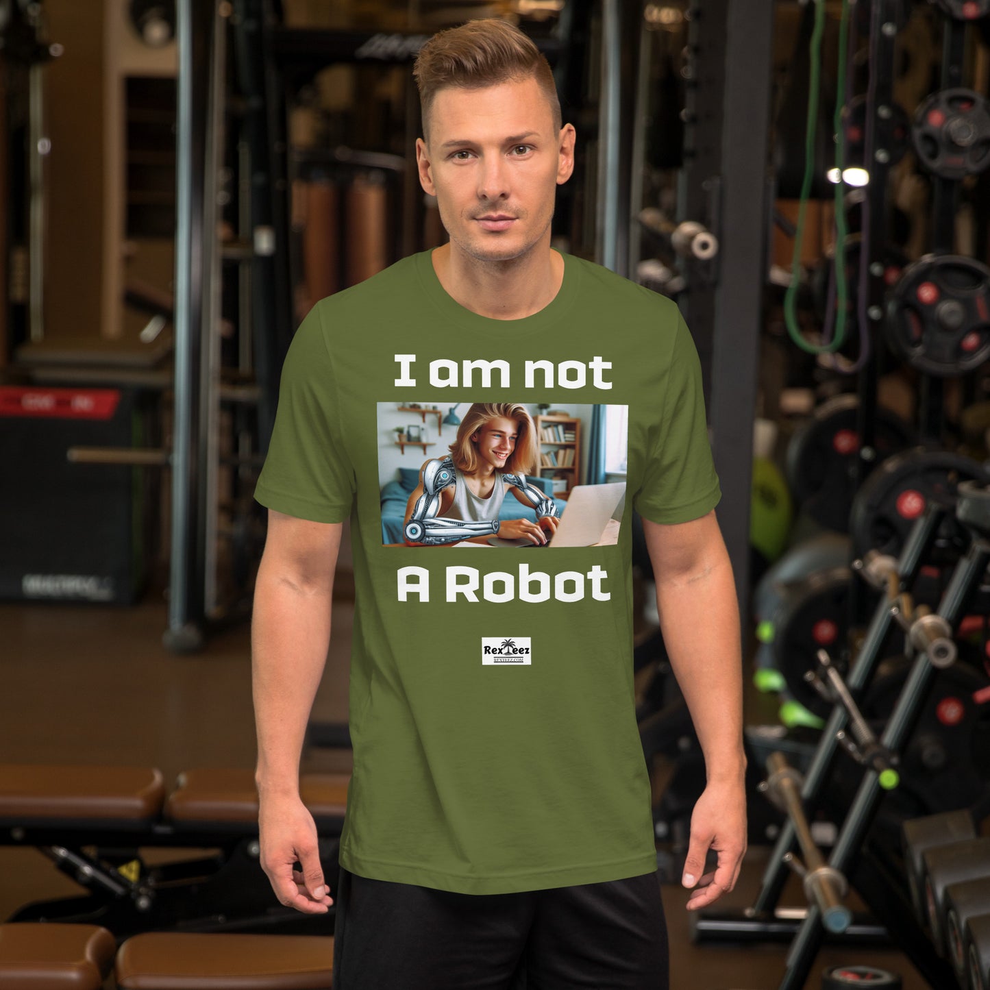 Unisex t-shirt - I am not a robot