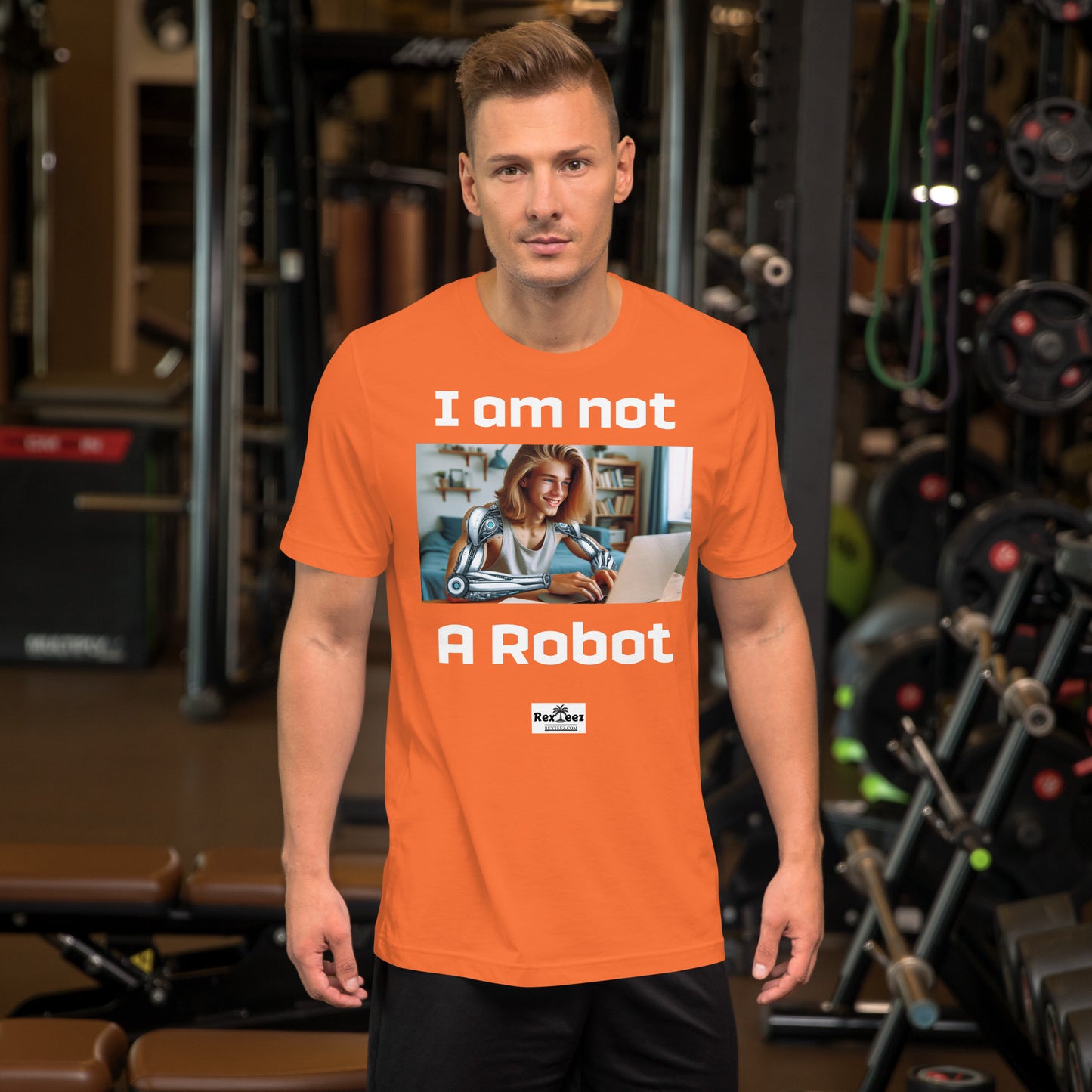 Unisex t-shirt - I am not a robot