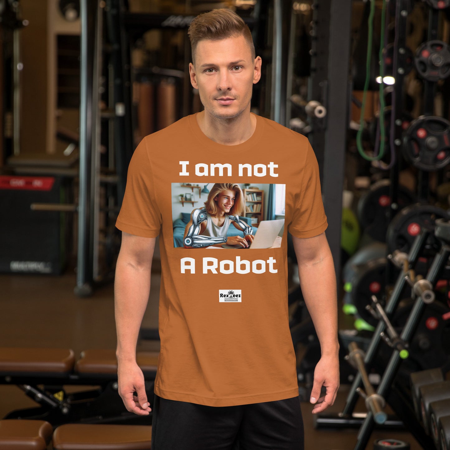 Unisex t-shirt - I am not a robot