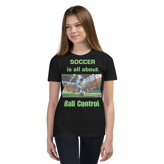 Soccer Ball Control - Youth Short Sleeve T-Shirt